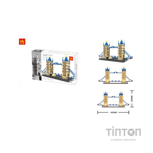 Конструктор Wange Тауерський міст, Лондон, Англія (WNG-Tower-Bridge)