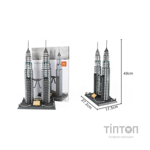 Конструктор Wange Вежі Петронас, Малайзія (WNG-Petronas-Towers)