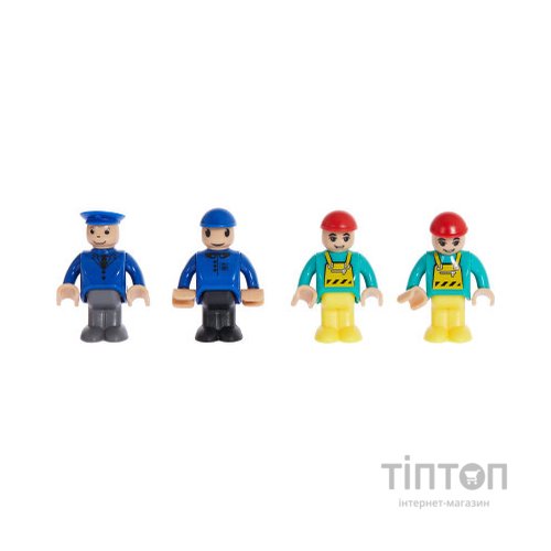 Конструктор ZIPP Toys Потяг DF5 1391 з рельсами, червоний на радіокеруванні (98219)