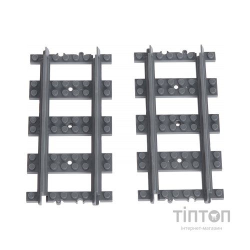 Конструктор ZIPP Toys Потяг DPK32 з рельсами, жовтий на радіокеруванні (98253)