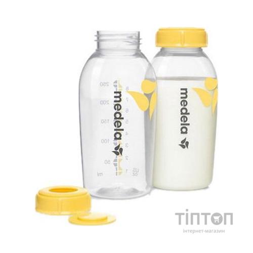 Контейнер для зберігання грудного молока Medela Набір пляшечок 250 мл 2 шт (200.1659)