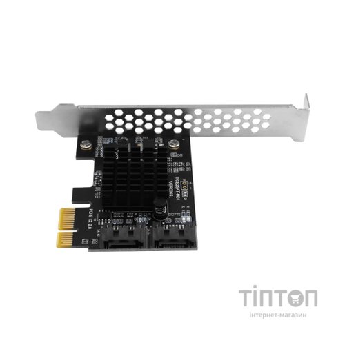 Контролер Dynamode PCI-E to 2 х SATA III (6 Gb/s), 2 ch (PCI-E-2xSATAIII-Marvell)