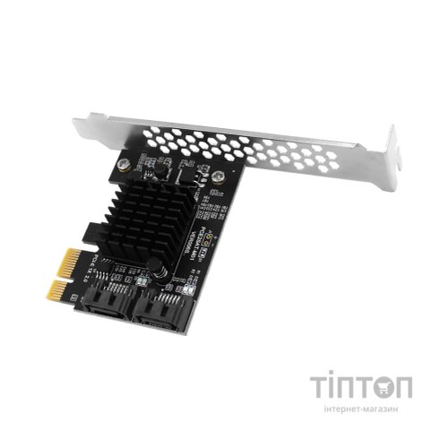 Контролер Dynamode PCI-E to 2 х SATA III (6 Gb/s), 2 ch (PCI-E-2xSATAIII-Marvell)