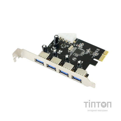 Контролер Dynamode USB 3.0 4 ports NEC PD720201 to PCI-E (USB3.0-4-PCIE)