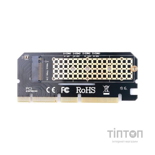 Контролер Maiwo M.2 NVMe M-key SSD 22*30mm, 22*42mm, 22*60mm, 22*80mm to PCI (KT046)