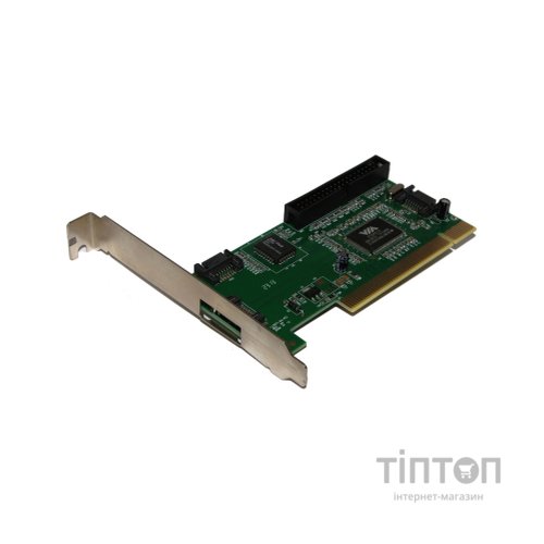 Контролер PCI to SATA(3port)+IDE (1port) VIA 6421 chipset Box Atcom (8757)