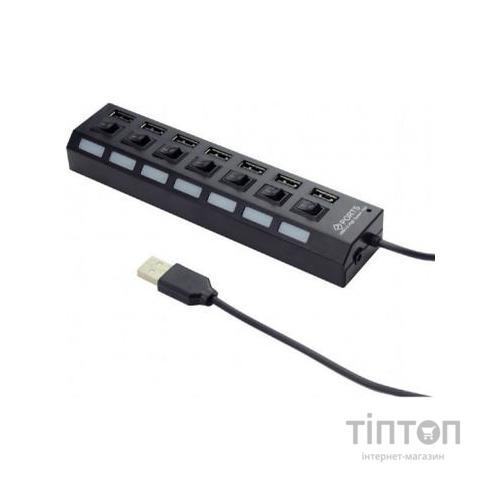 Концентратор 7 port USB 2.0 Gembird (UHB-U2P7-03)