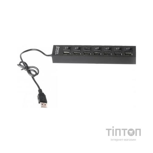 Концентратор 7 port USB 2.0 Gembird (UHB-U2P7-03)