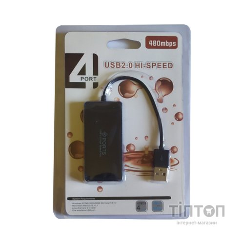 Концентратор Atcom USB TD4005 4port black (10725)