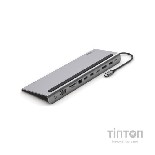 Концентратор Belkin USB-C 11-in-1 Multiport Dock (INC004BTSGY)