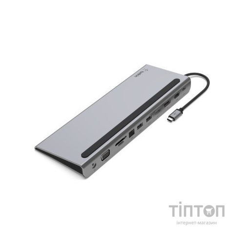 Концентратор Belkin USB-C 11-in-1 Multiport Dock (INC004BTSGY)