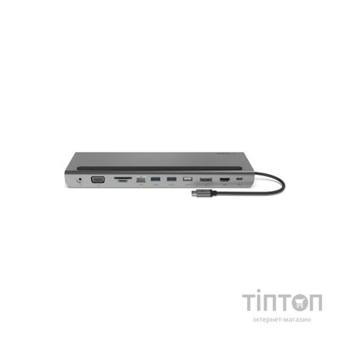 Концентратор Belkin USB-C 11-in-1 Multiport Dock (INC004BTSGY)