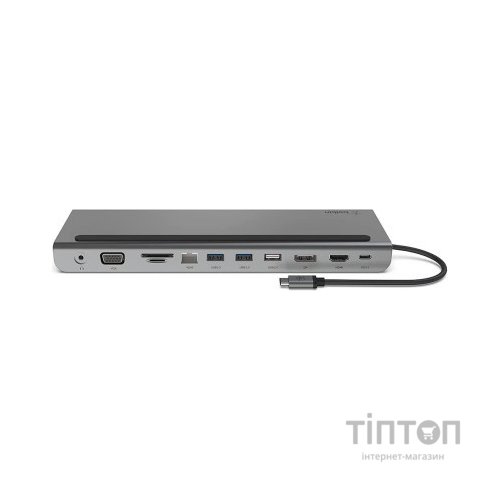 Концентратор Belkin USB-C 11-in-1 Multiport Dock (INC004BTSGY)