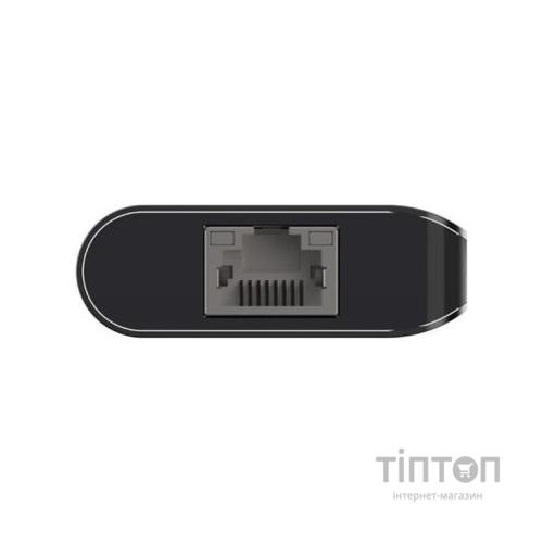 Концентратор Belkin USB-C 6in1 Multiport Dock (AVC008BTSGY)
