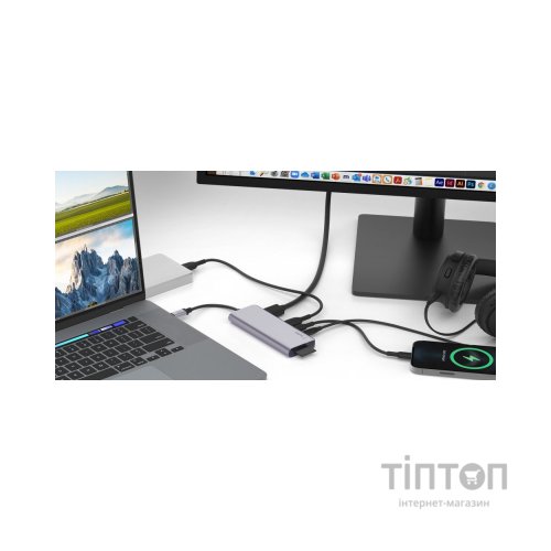 Концентратор Belkin USB-C 7-in-1 Multiport Dock (AVC009BTSGY)