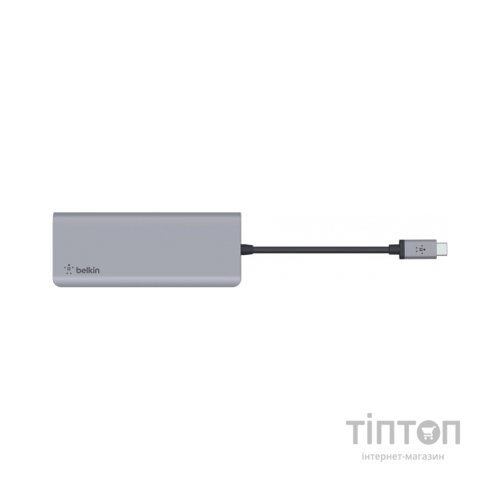 Концентратор Belkin USB-C 7-in-1 Multiport Dock (AVC009BTSGY)