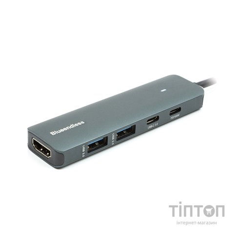 Концентратор Blueendless USB-C to 2xUSB 3.0 + USB-C PD + HDMI (CA913435)