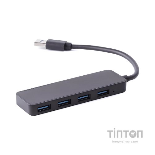 Концентратор Cablexpert 4 x USB 3.0 (A-AMU3-4P-01)