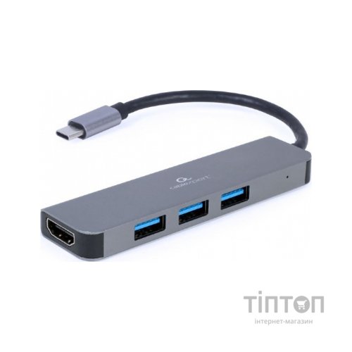 Концентратор Cablexpert USB-C 2-in-1 (A-CM-COMBO2-01)