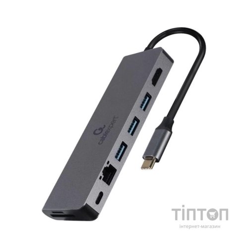 Концентратор Cablexpert USB-C 5-in-1 (A-CM-COMBO5-05)