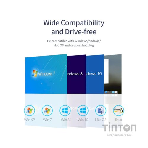 Концентратор Choetech USB 3.1 to 3хUSB 3.0+RJ45(1GB) Ethernet 4in1 (HUB-U02-BK)