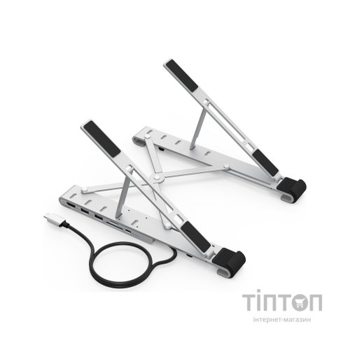 Концентратор Choetech USB-C 7-in-1 (HUB-M43-SL)