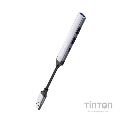 Концентратор ColorWay USB-A 4-в-1 USB2.0х3/USB3.0 (CW-HUB05)
