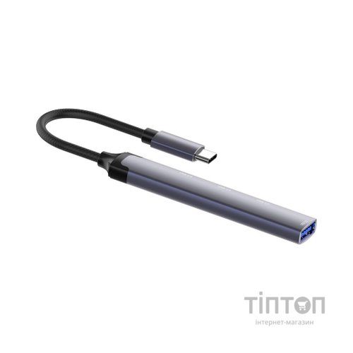 Концентратор ColorWay USB-C 4-в-1 USB2.0х3/USB3.0 (CW-HUB04)