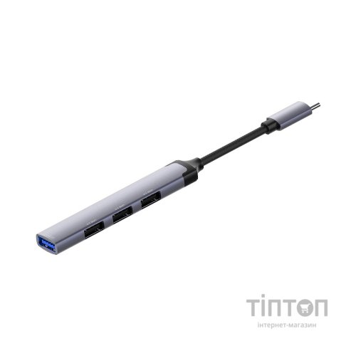 Концентратор ColorWay USB-C 4-в-1 USB2.0х3/USB3.0 (CW-HUB04)