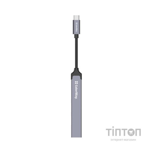 Концентратор ColorWay USB-C 4-в-1 USB2.0х3/USB3.0 (CW-HUB04)