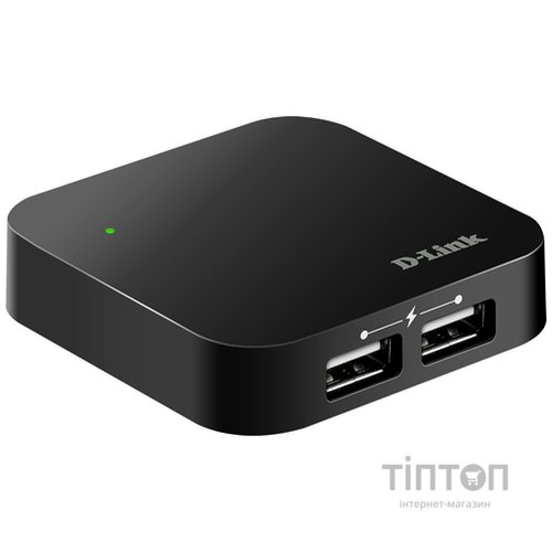 Концентратор D-Link DUB-H4 4xUSB2.0, USB2.0 (DUB-H4)