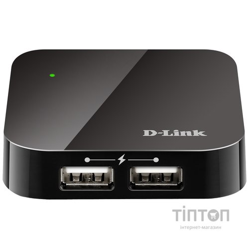 Концентратор D-Link DUB-H4 4xUSB2.0, USB2.0 (DUB-H4)