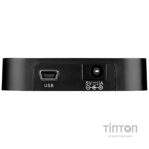 Концентратор D-Link DUB-H4 4xUSB2.0, USB2.0 (DUB-H4)