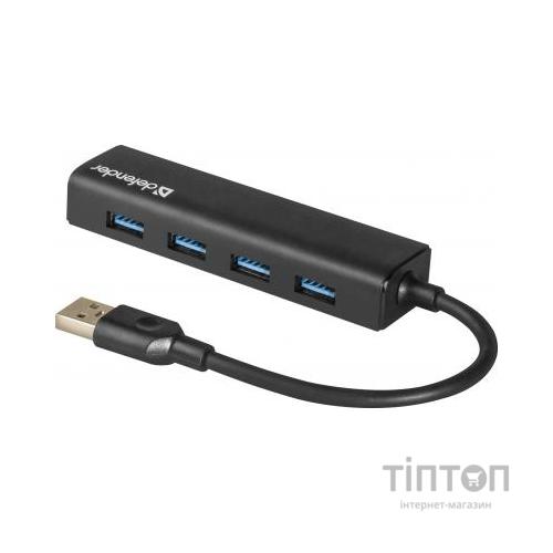 Концентратор Defender Quadro Express USB3.0, 4 port (83204)