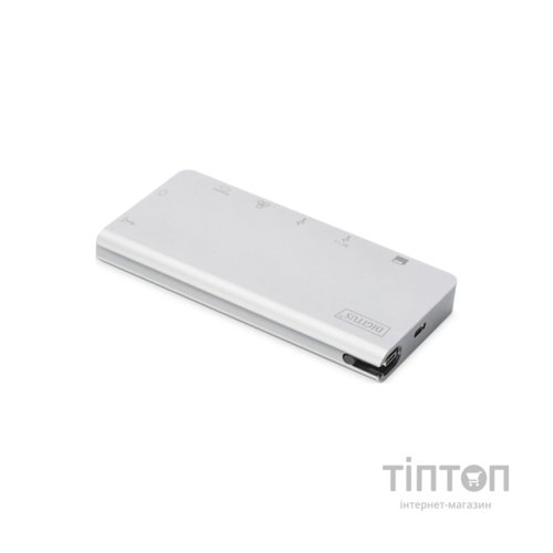 Концентратор Digitus Travel USB-C, 8 Port (DA-70866)