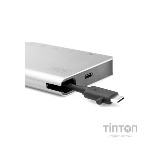 Концентратор Digitus Travel USB-C, 8 Port (DA-70866)