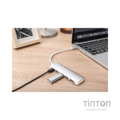 Концентратор Digitus USB Type-C, 4xUSB 3.0 (DA-70242-1)