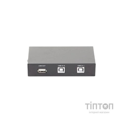 Концентратор Gembird 2-port manual USB switch (DSU-21)