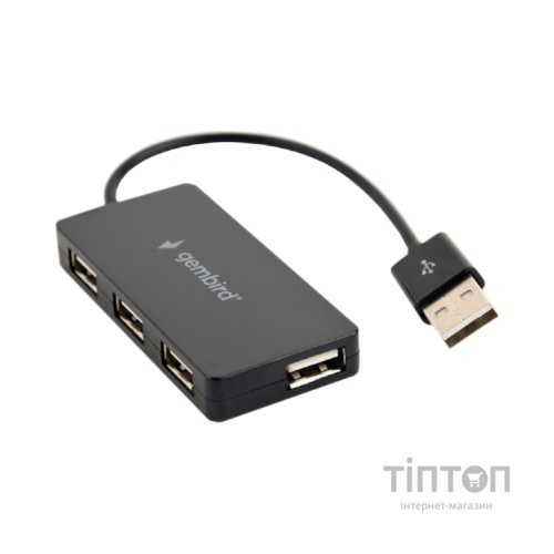 Концентратор Gembird USB 2.0 х 4 (UHB-U2P4-04)