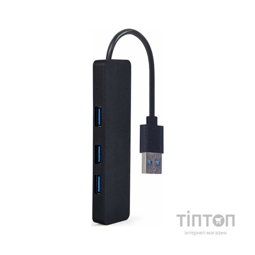 Концентратор Gembird USB 3.0 4 ports black (UHB-U3P4-04)