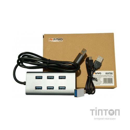 Концентратор Maiwo USB 3.0 Type-A / Type-C to 7х USB3.0 (KH700)