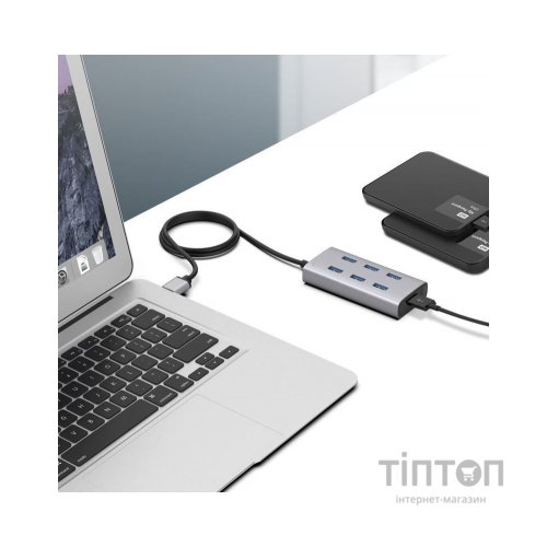 Концентратор Maiwo USB 3.0 Type-A / Type-C to 7х USB3.0 (KH700)