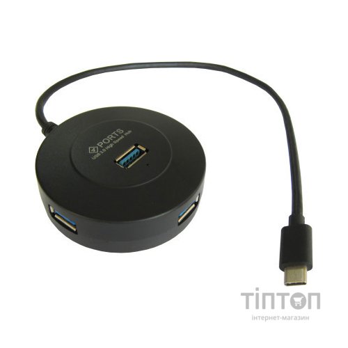 Концентратор Maiwo USB 3.1 Type-C - 4 port USB 3.0 Type-А, cable 30 cm (KH304)