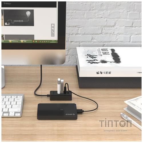 Концентратор Orico USB 2.0 4 port (W5P-U2-030-BK-PRO) (CA911424)