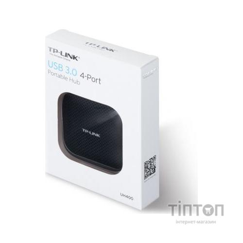 Концентратор TP-Link UH400 чорний
