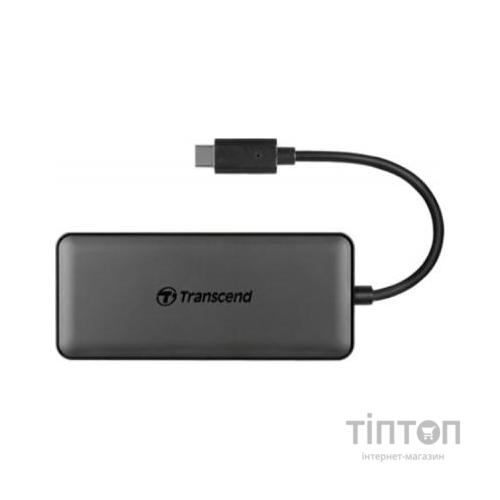 Концентратор Transcend Type-C HUB 6 ports microSD/SD Black (TS-HUB5C)