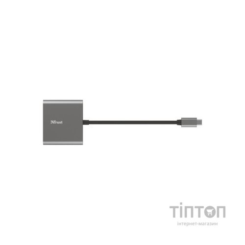 Концентратор Trust Dalyx 3-in-1 Multiport USB-C (23772)