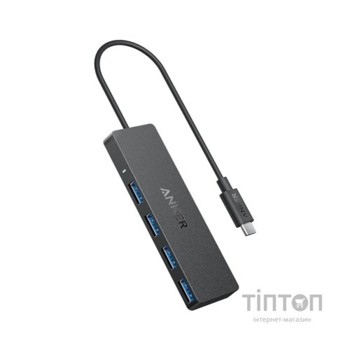 Концентратор USB-C to 4xUSB-A Anker (A8309G11)