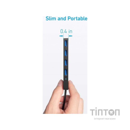 Концентратор USB-C to 4xUSB-A Anker (A8309G11)
