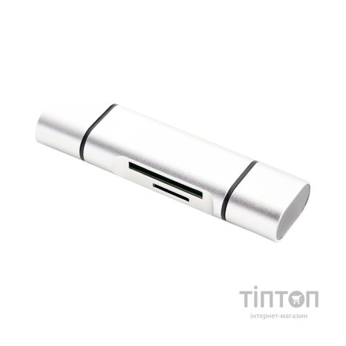 Концентратор XoKo AC-440 Type-C USB 3.0 and MicroUSB/SD Card Reader (XK-AС-440)